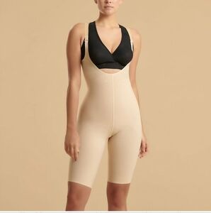 Marena Recovery High Waisted Girdle  Short Length Black 3x